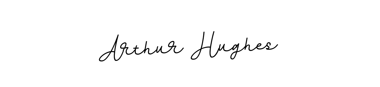 Make a beautiful signature design for name Arthur Hughes. With this signature (BallpointsItalic-DORy9) style, you can create a handwritten signature for free. Arthur Hughes signature style 11 images and pictures png