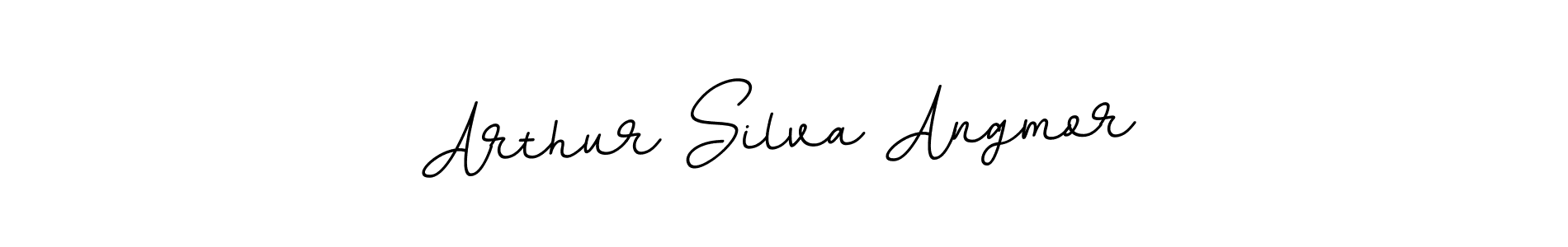 Use a signature maker to create a handwritten signature online. With this signature software, you can design (BallpointsItalic-DORy9) your own signature for name Arthur Silva Angmor. Arthur Silva Angmor signature style 11 images and pictures png