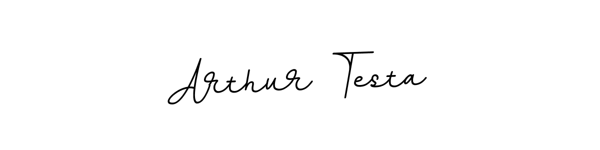 Arthur Testa stylish signature style. Best Handwritten Sign (BallpointsItalic-DORy9) for my name. Handwritten Signature Collection Ideas for my name Arthur Testa. Arthur Testa signature style 11 images and pictures png