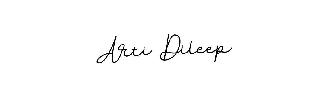 It looks lik you need a new signature style for name Arti Dileep. Design unique handwritten (BallpointsItalic-DORy9) signature with our free signature maker in just a few clicks. Arti Dileep signature style 11 images and pictures png