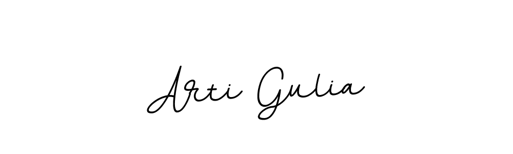 if you are searching for the best signature style for your name Arti Gulia. so please give up your signature search. here we have designed multiple signature styles  using BallpointsItalic-DORy9. Arti Gulia signature style 11 images and pictures png