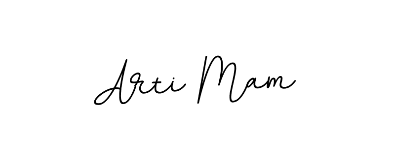 Create a beautiful signature design for name Arti Mam. With this signature (BallpointsItalic-DORy9) fonts, you can make a handwritten signature for free. Arti Mam signature style 11 images and pictures png