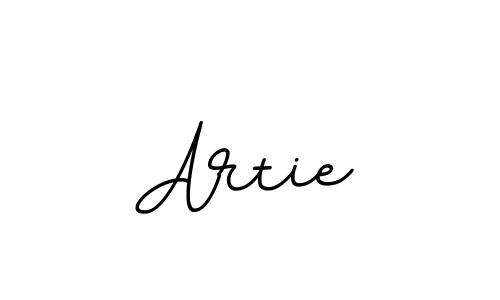 Design your own signature with our free online signature maker. With this signature software, you can create a handwritten (BallpointsItalic-DORy9) signature for name Artie. Artie signature style 11 images and pictures png