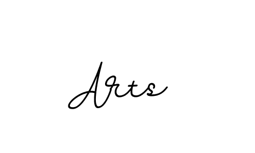 Make a beautiful signature design for name Arts . With this signature (BallpointsItalic-DORy9) style, you can create a handwritten signature for free. Arts  signature style 11 images and pictures png