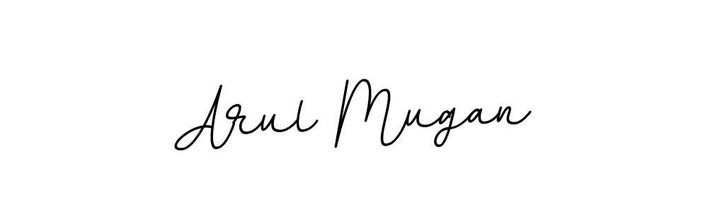 Arul Mugan stylish signature style. Best Handwritten Sign (BallpointsItalic-DORy9) for my name. Handwritten Signature Collection Ideas for my name Arul Mugan. Arul Mugan signature style 11 images and pictures png