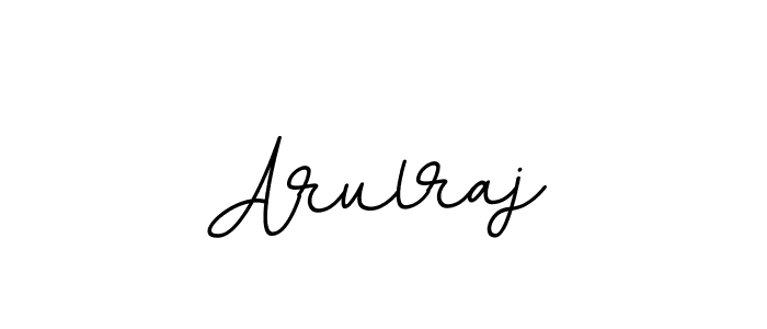How to make Arulraj name signature. Use BallpointsItalic-DORy9 style for creating short signs online. This is the latest handwritten sign. Arulraj signature style 11 images and pictures png