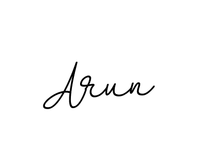 How to make Arun name signature. Use BallpointsItalic-DORy9 style for creating short signs online. This is the latest handwritten sign. Arun signature style 11 images and pictures png
