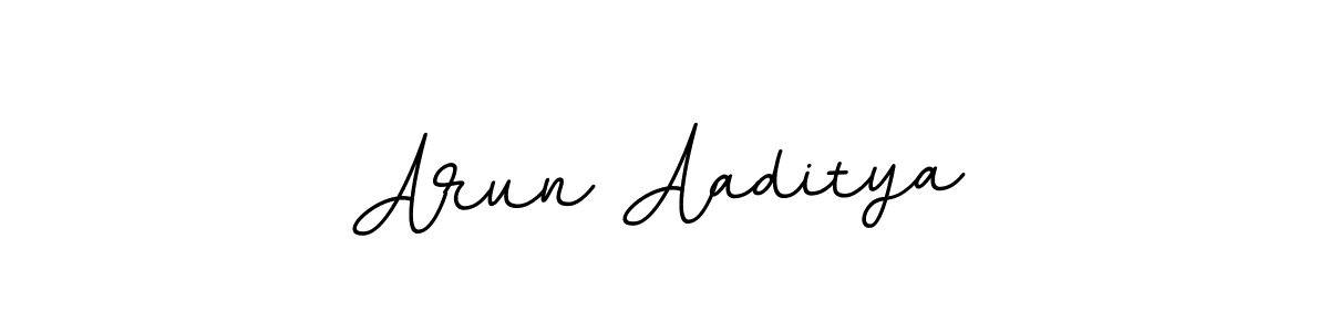 Also You can easily find your signature by using the search form. We will create Arun Aaditya name handwritten signature images for you free of cost using BallpointsItalic-DORy9 sign style. Arun Aaditya signature style 11 images and pictures png