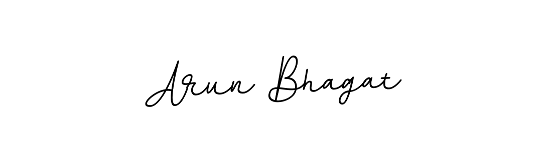 Design your own signature with our free online signature maker. With this signature software, you can create a handwritten (BallpointsItalic-DORy9) signature for name Arun Bhagat. Arun Bhagat signature style 11 images and pictures png