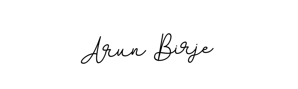 Similarly BallpointsItalic-DORy9 is the best handwritten signature design. Signature creator online .You can use it as an online autograph creator for name Arun Birje. Arun Birje signature style 11 images and pictures png