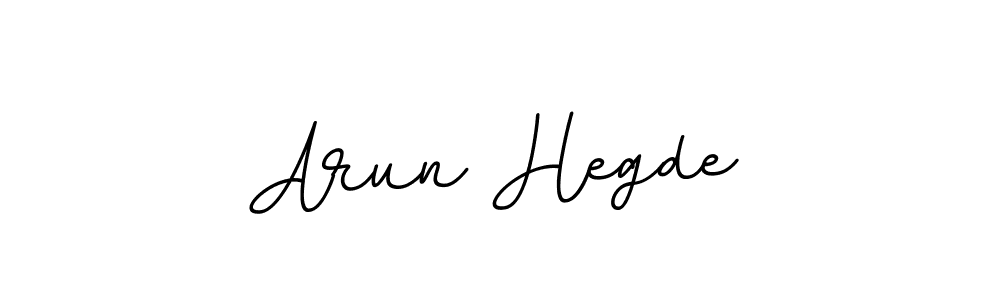 Create a beautiful signature design for name Arun Hegde. With this signature (BallpointsItalic-DORy9) fonts, you can make a handwritten signature for free. Arun Hegde signature style 11 images and pictures png