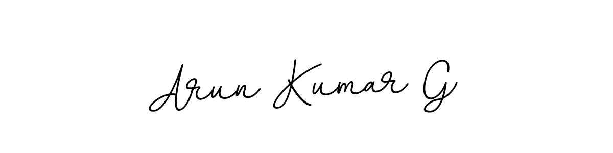 Also You can easily find your signature by using the search form. We will create Arun Kumar G name handwritten signature images for you free of cost using BallpointsItalic-DORy9 sign style. Arun Kumar G signature style 11 images and pictures png