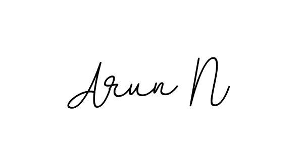 Also we have Arun N name is the best signature style. Create professional handwritten signature collection using BallpointsItalic-DORy9 autograph style. Arun N signature style 11 images and pictures png