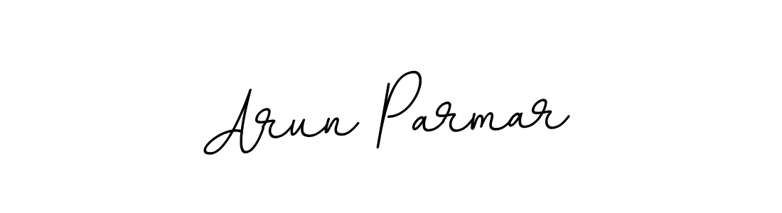 Arun Parmar stylish signature style. Best Handwritten Sign (BallpointsItalic-DORy9) for my name. Handwritten Signature Collection Ideas for my name Arun Parmar. Arun Parmar signature style 11 images and pictures png