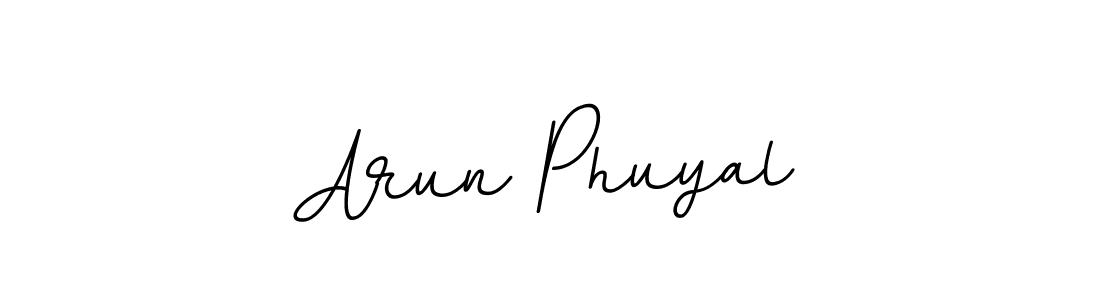 How to make Arun Phuyal signature? BallpointsItalic-DORy9 is a professional autograph style. Create handwritten signature for Arun Phuyal name. Arun Phuyal signature style 11 images and pictures png