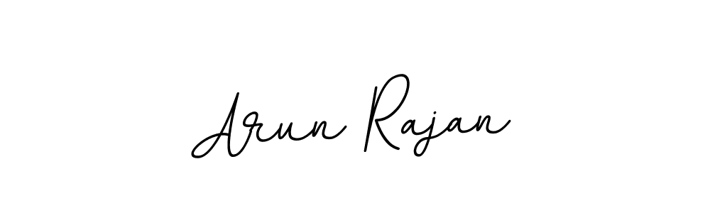 The best way (BallpointsItalic-DORy9) to make a short signature is to pick only two or three words in your name. The name Arun Rajan include a total of six letters. For converting this name. Arun Rajan signature style 11 images and pictures png