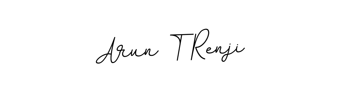 Also we have Arun T Renji name is the best signature style. Create professional handwritten signature collection using BallpointsItalic-DORy9 autograph style. Arun T Renji signature style 11 images and pictures png