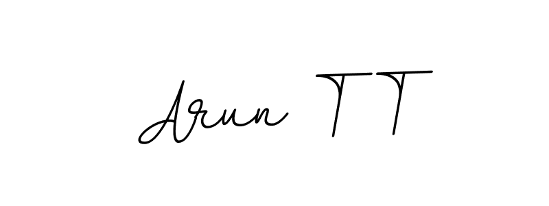 Also You can easily find your signature by using the search form. We will create Arun T T name handwritten signature images for you free of cost using BallpointsItalic-DORy9 sign style. Arun T T signature style 11 images and pictures png