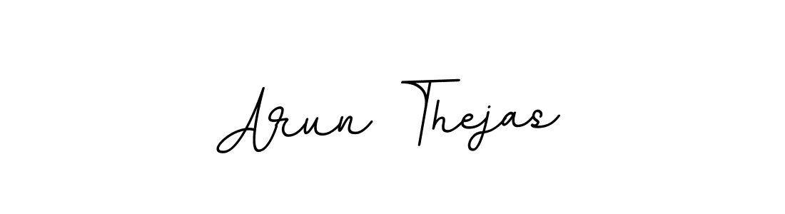 You should practise on your own different ways (BallpointsItalic-DORy9) to write your name (Arun Thejas) in signature. don't let someone else do it for you. Arun Thejas signature style 11 images and pictures png