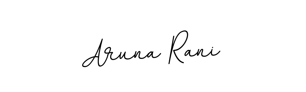 It looks lik you need a new signature style for name Aruna Rani. Design unique handwritten (BallpointsItalic-DORy9) signature with our free signature maker in just a few clicks. Aruna Rani signature style 11 images and pictures png