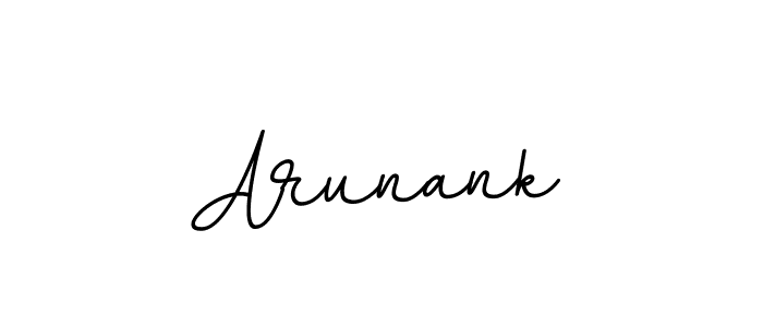 Create a beautiful signature design for name Arunank. With this signature (BallpointsItalic-DORy9) fonts, you can make a handwritten signature for free. Arunank signature style 11 images and pictures png