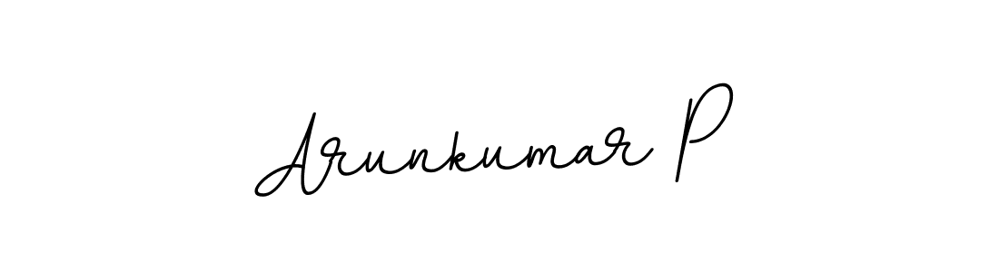 Also we have Arunkumar P name is the best signature style. Create professional handwritten signature collection using BallpointsItalic-DORy9 autograph style. Arunkumar P signature style 11 images and pictures png