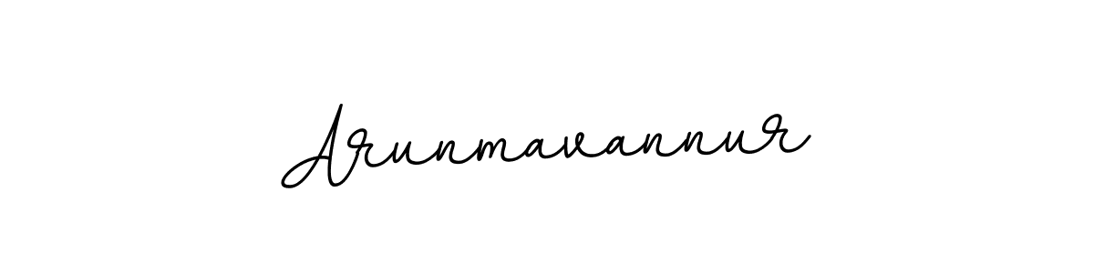 Make a beautiful signature design for name Arunmavannur. With this signature (BallpointsItalic-DORy9) style, you can create a handwritten signature for free. Arunmavannur signature style 11 images and pictures png