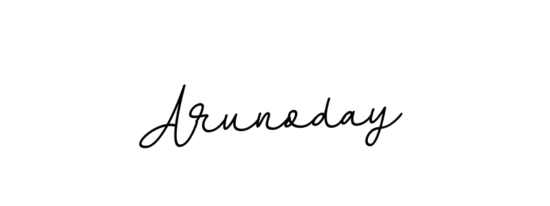 How to make Arunoday signature? BallpointsItalic-DORy9 is a professional autograph style. Create handwritten signature for Arunoday name. Arunoday signature style 11 images and pictures png