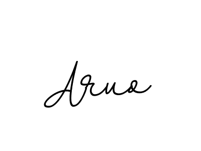 Once you've used our free online signature maker to create your best signature BallpointsItalic-DORy9 style, it's time to enjoy all of the benefits that Aruo name signing documents. Aruo signature style 11 images and pictures png