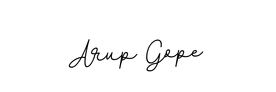 Create a beautiful signature design for name Arup Gope. With this signature (BallpointsItalic-DORy9) fonts, you can make a handwritten signature for free. Arup Gope signature style 11 images and pictures png