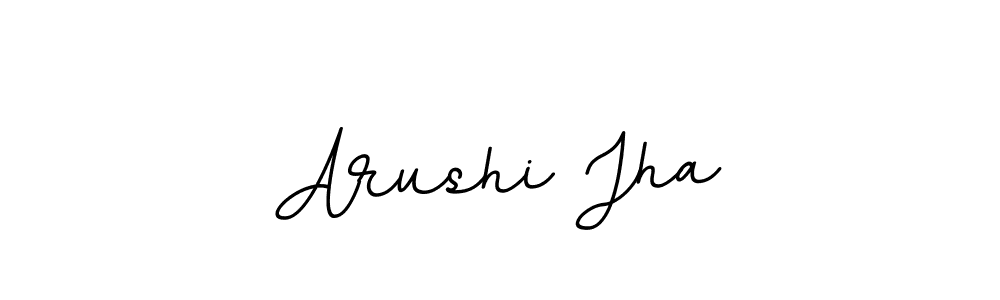 if you are searching for the best signature style for your name Arushi Jha. so please give up your signature search. here we have designed multiple signature styles  using BallpointsItalic-DORy9. Arushi Jha signature style 11 images and pictures png