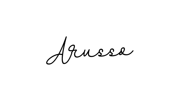 Arusso stylish signature style. Best Handwritten Sign (BallpointsItalic-DORy9) for my name. Handwritten Signature Collection Ideas for my name Arusso. Arusso signature style 11 images and pictures png