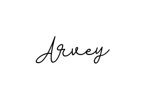 Make a beautiful signature design for name Arvey. With this signature (BallpointsItalic-DORy9) style, you can create a handwritten signature for free. Arvey signature style 11 images and pictures png