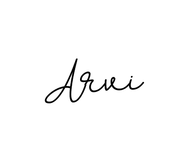The best way (BallpointsItalic-DORy9) to make a short signature is to pick only two or three words in your name. The name Arvi include a total of six letters. For converting this name. Arvi signature style 11 images and pictures png