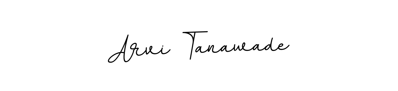 How to make Arvi Tanawade name signature. Use BallpointsItalic-DORy9 style for creating short signs online. This is the latest handwritten sign. Arvi Tanawade signature style 11 images and pictures png