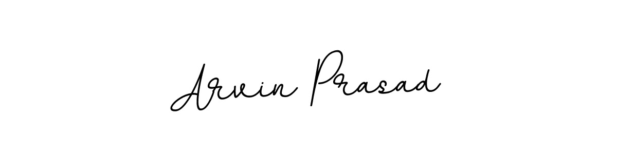 The best way (BallpointsItalic-DORy9) to make a short signature is to pick only two or three words in your name. The name Arvin Prasad include a total of six letters. For converting this name. Arvin Prasad signature style 11 images and pictures png