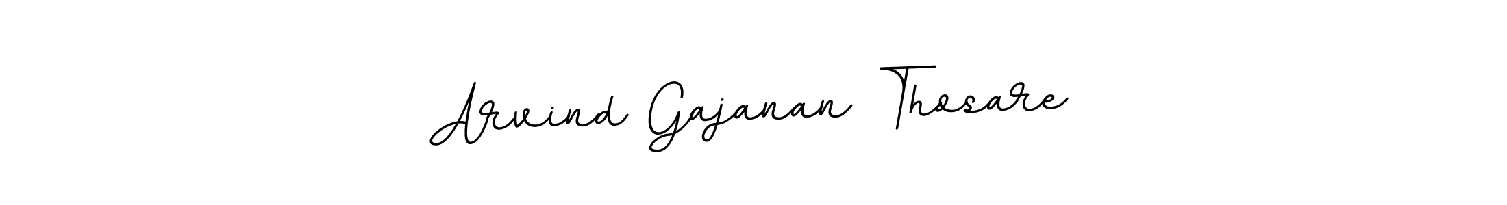 Create a beautiful signature design for name Arvind Gajanan Thosare. With this signature (BallpointsItalic-DORy9) fonts, you can make a handwritten signature for free. Arvind Gajanan Thosare signature style 11 images and pictures png