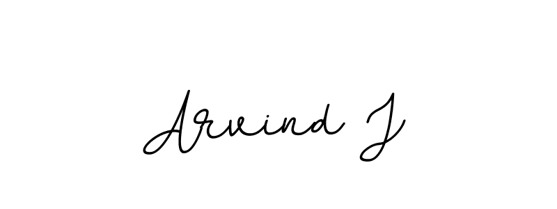 You should practise on your own different ways (BallpointsItalic-DORy9) to write your name (Arvind J) in signature. don't let someone else do it for you. Arvind J signature style 11 images and pictures png