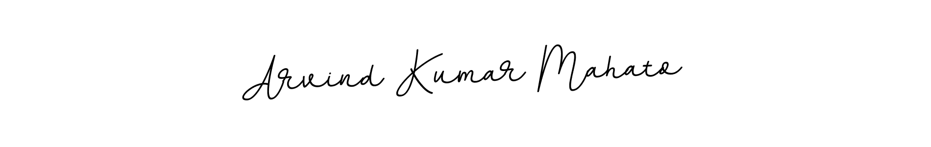 Make a beautiful signature design for name Arvind Kumar Mahato. With this signature (BallpointsItalic-DORy9) style, you can create a handwritten signature for free. Arvind Kumar Mahato signature style 11 images and pictures png