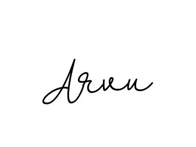 It looks lik you need a new signature style for name Arvu. Design unique handwritten (BallpointsItalic-DORy9) signature with our free signature maker in just a few clicks. Arvu signature style 11 images and pictures png