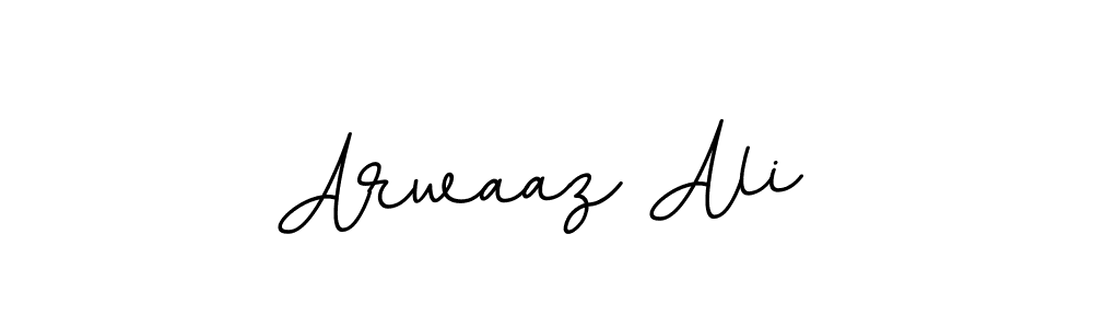 Design your own signature with our free online signature maker. With this signature software, you can create a handwritten (BallpointsItalic-DORy9) signature for name Arwaaz Ali. Arwaaz Ali signature style 11 images and pictures png