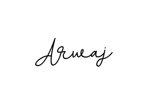 Arwaj stylish signature style. Best Handwritten Sign (BallpointsItalic-DORy9) for my name. Handwritten Signature Collection Ideas for my name Arwaj. Arwaj signature style 11 images and pictures png