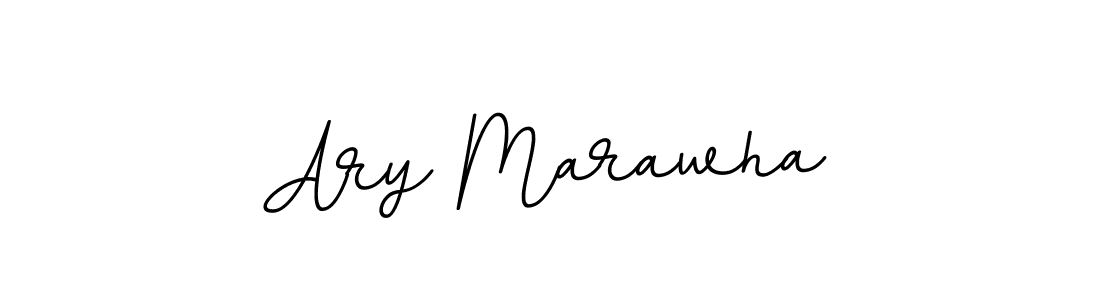 Make a beautiful signature design for name Ary Marawha. With this signature (BallpointsItalic-DORy9) style, you can create a handwritten signature for free. Ary Marawha signature style 11 images and pictures png