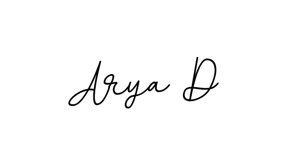 How to make Arya D signature? BallpointsItalic-DORy9 is a professional autograph style. Create handwritten signature for Arya D name. Arya D signature style 11 images and pictures png