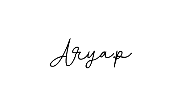 Here are the top 10 professional signature styles for the name Arya.p. These are the best autograph styles you can use for your name. Arya.p signature style 11 images and pictures png