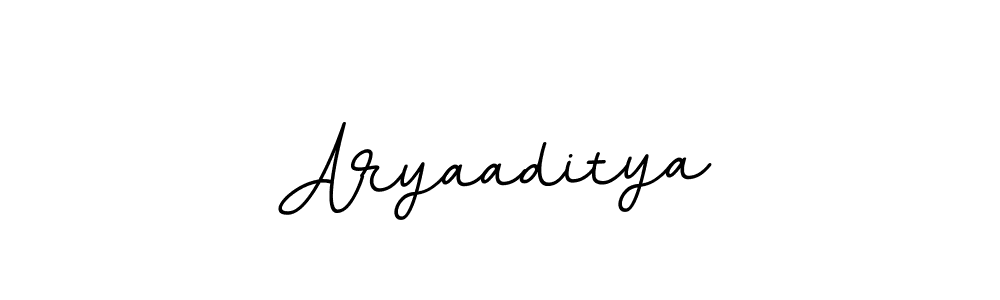 How to make Aryaaditya name signature. Use BallpointsItalic-DORy9 style for creating short signs online. This is the latest handwritten sign. Aryaaditya signature style 11 images and pictures png