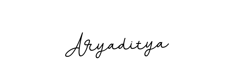 Aryaditya stylish signature style. Best Handwritten Sign (BallpointsItalic-DORy9) for my name. Handwritten Signature Collection Ideas for my name Aryaditya. Aryaditya signature style 11 images and pictures png