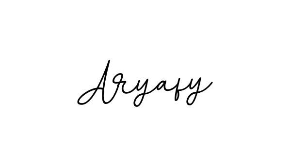 How to Draw Aryafy signature style? BallpointsItalic-DORy9 is a latest design signature styles for name Aryafy. Aryafy signature style 11 images and pictures png