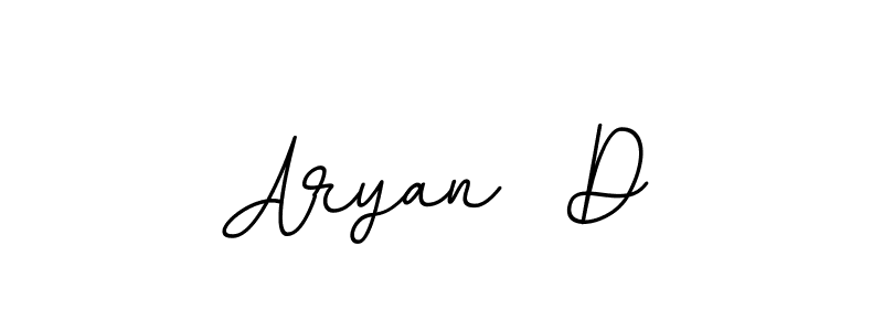 if you are searching for the best signature style for your name Aryan  D. so please give up your signature search. here we have designed multiple signature styles  using BallpointsItalic-DORy9. Aryan  D signature style 11 images and pictures png