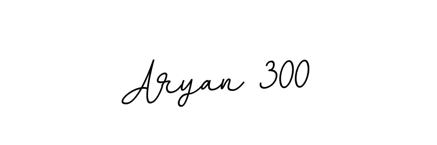 How to make Aryan 300 name signature. Use BallpointsItalic-DORy9 style for creating short signs online. This is the latest handwritten sign. Aryan 300 signature style 11 images and pictures png